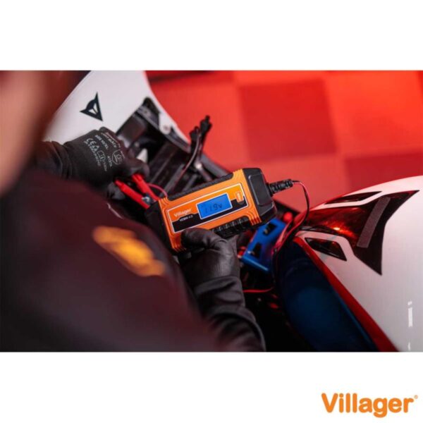 Punjač za akumulatore sa mikroprocesorom Villager VCBM 4.0 071737 70W 14-140Ah