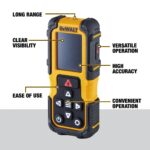 Laserski metar - mjerač udaljenosti DeWalt DWHT77200 60m