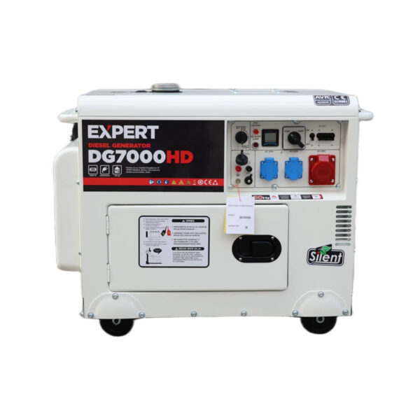 Trofazni dizelski agregat Expert DG7000HD 7.0kW - tihi