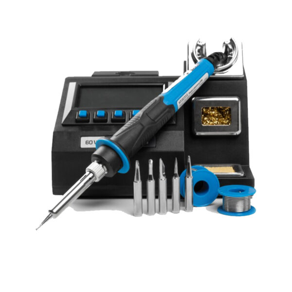 Električna lemilica sa digitalnom lemnom stanicom Hoegert HT2C312 60W