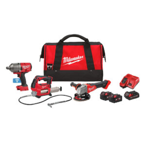 Aku set - 3 alata Milwaukee M18 FPP3AK-523B 4933498576 sa 3 baterije i punjačem u torbi