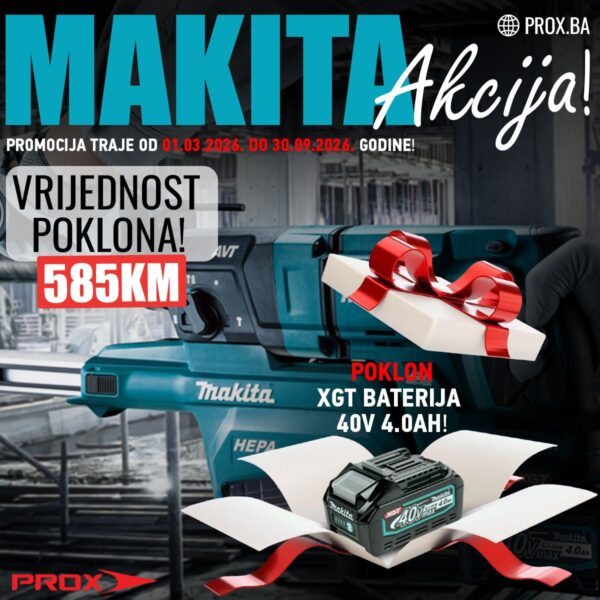 poklon XGT baterija 40V 4.0Ah