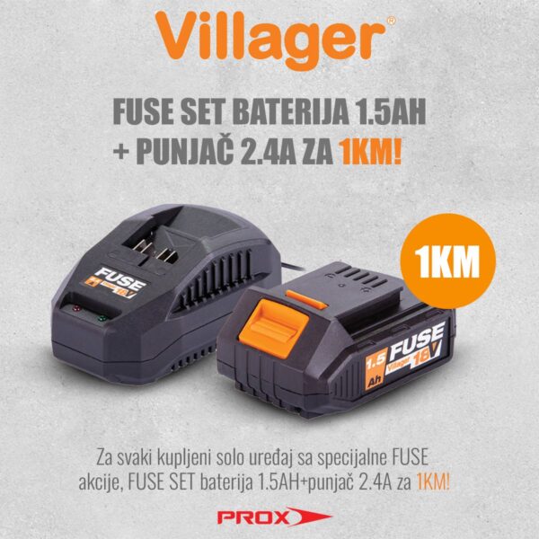 villager fuse 1km