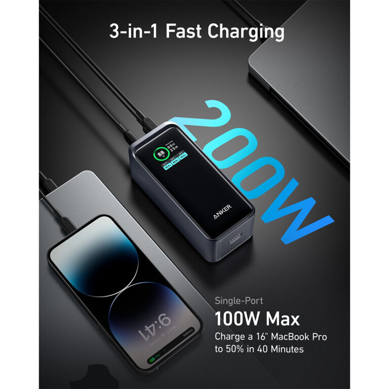 Eksterna baterija - punjač - Powerbank Anker Prime 20000mAh 200W