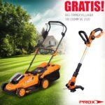 Gurajuća aku kosilica - kosačica Villager Villy 2020E-1BCB 060115 18V 33cm sa 2Ah baterijom i punjačem