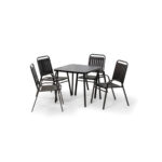 Baštenski metalni set Green Bay Aruba 088821 4 stolice i stol