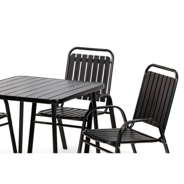 Baštenski metalni set Green Bay Aruba 088821 4 stolice i stol