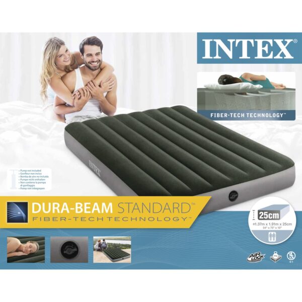 Dušek - krevet na napuhavanje sa pumpom INTEX 64778 1.37mx1.91mx25cm