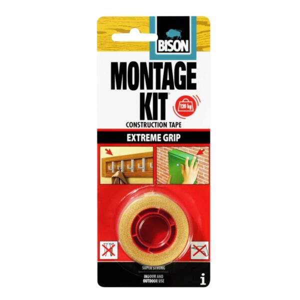Obostrana montažna traka Bison 22BIS0006 Montagekit 1.5m 19mm