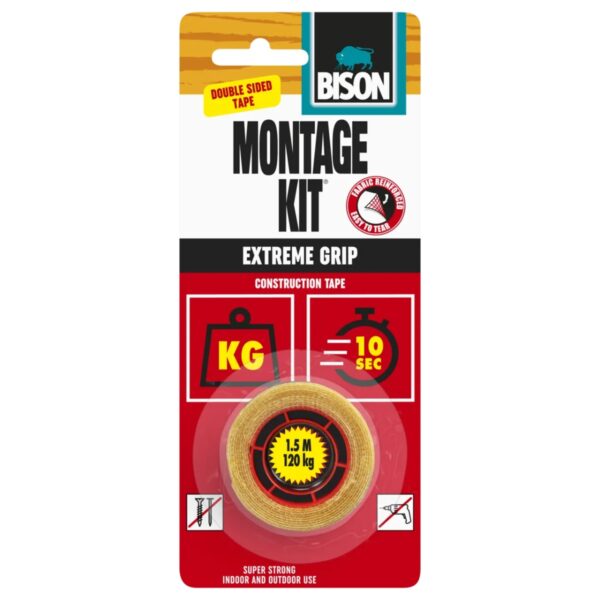Obostrana montažna traka Bison 22BIS0006 Montagekit 1.5m 19mm