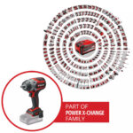 Aku udarni odvijač Einhell TP-CW 18/750-C Li BL - Solo 4510065 18V 750Nm
