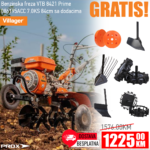 Benzinska freza - kopačica Villager VTB 8421 Prime 086195ACC 7.0KS 84cm sa dodacima