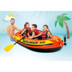 Čamac Intex Explorer 300 set 58332NP 210x117x43cm za tri osobe