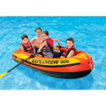 Čamac Intex Explorer 300 set 58332NP 210x117x43cm za tri osobe