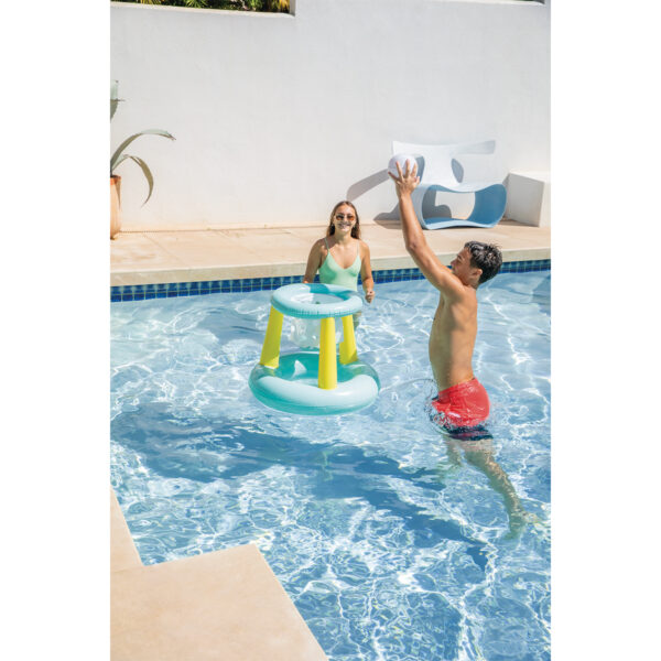 Plutajući koš za plažu Intex 56500NP 67x55cm sa loptom
