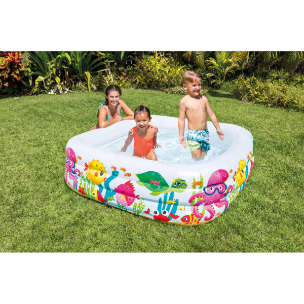 Dječiji bazen Intex Morski akvarij 57471NP 159x159x50cm