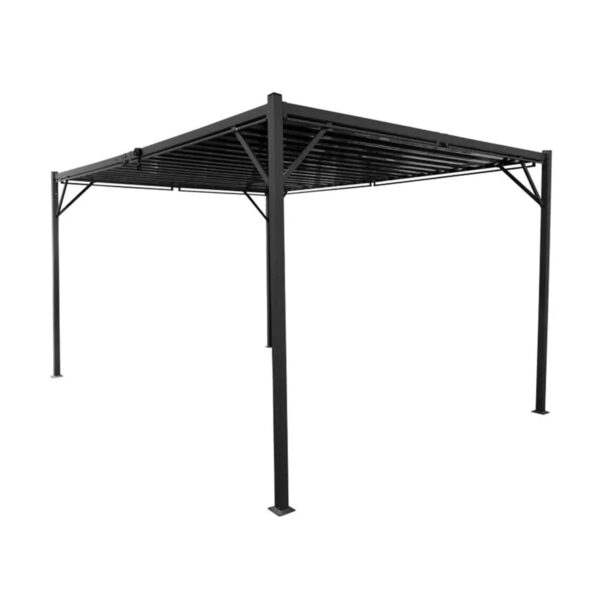 Tenda - pergola Ruris 295395 metalna sa podesivim krovom 395x295x220cm