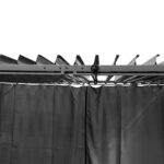 Tenda - pergola Ruris 295395 metalna sa podesivim krovom 395x295x220cm