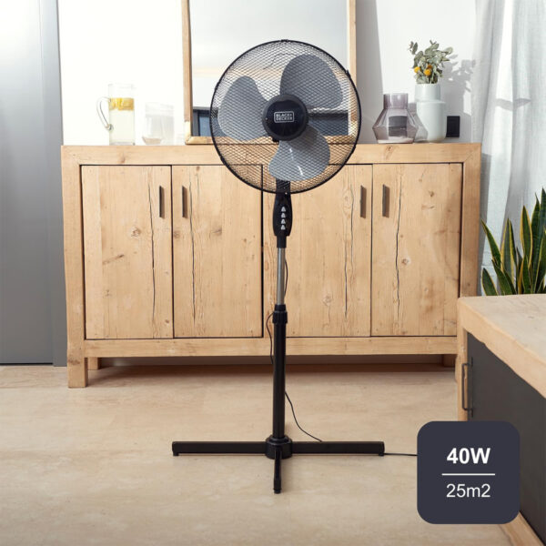 Električni ventilator Black+Decker BXEFP41E 40W 40cm