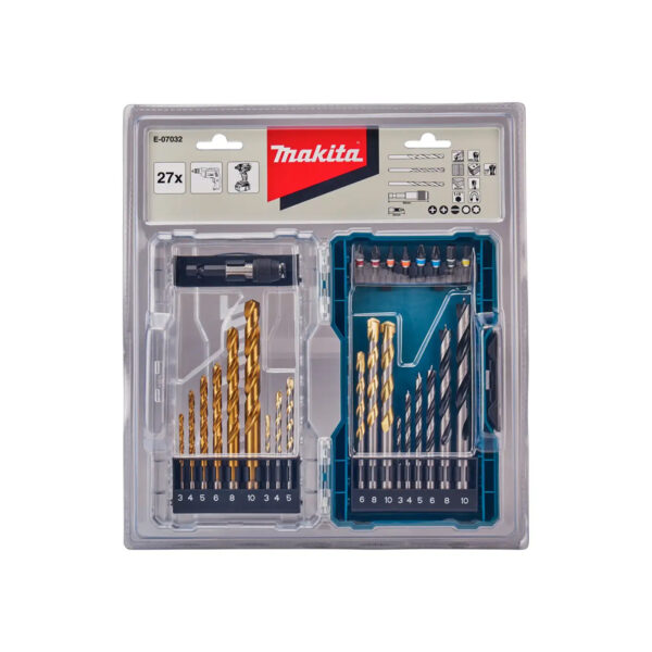 Set burgija i bitova Makita E-07032 21-dijelni