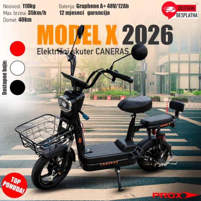Električni skuter Caneras Model X 45km