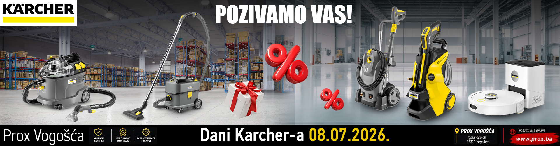 Karcher banner