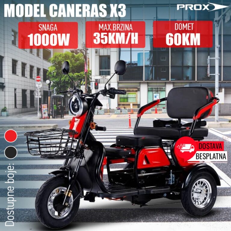 Električni skuter Caneras Model X3 55km