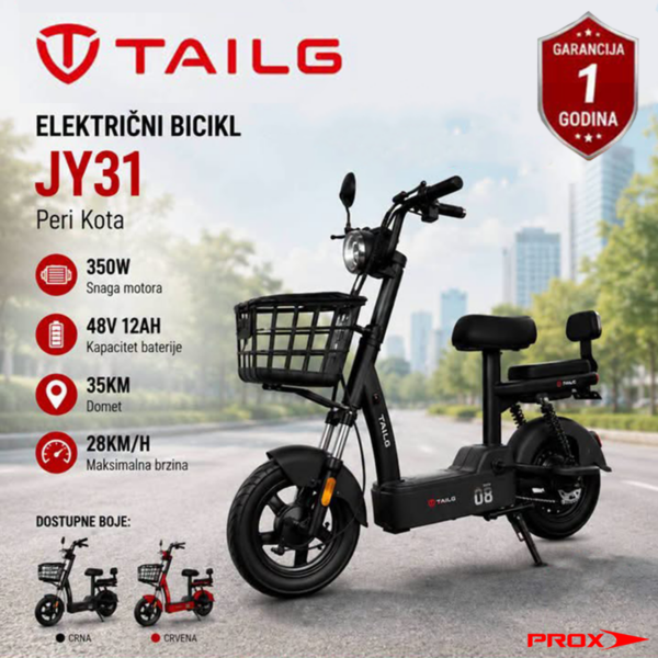 Električni skuter Tailg JY31 350W 35km