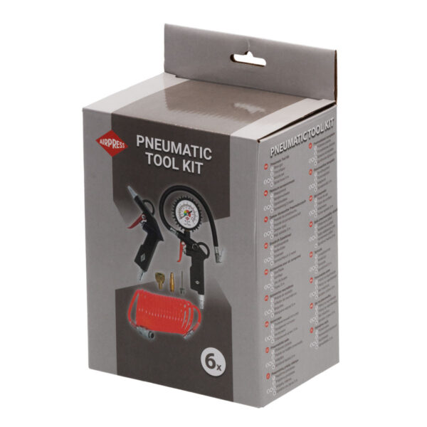 Set pneumatskog pribora za kompresore Airpress 4300027 6-dijelni