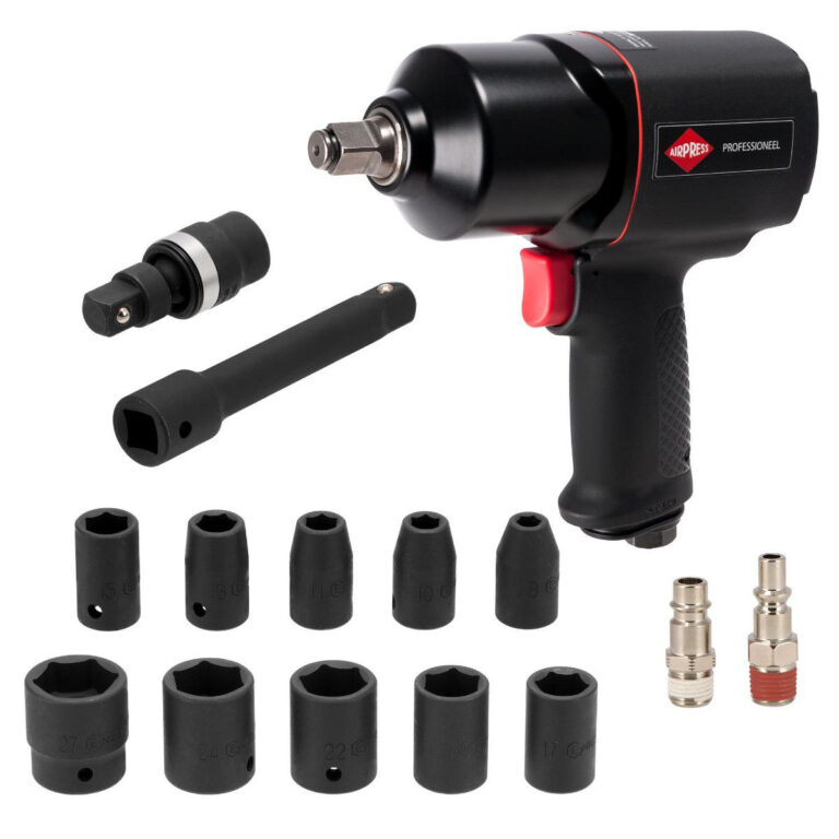 Pneumatski udarni odvijač Airpress 45540 1/2 1112Nm u koferu sa priborom