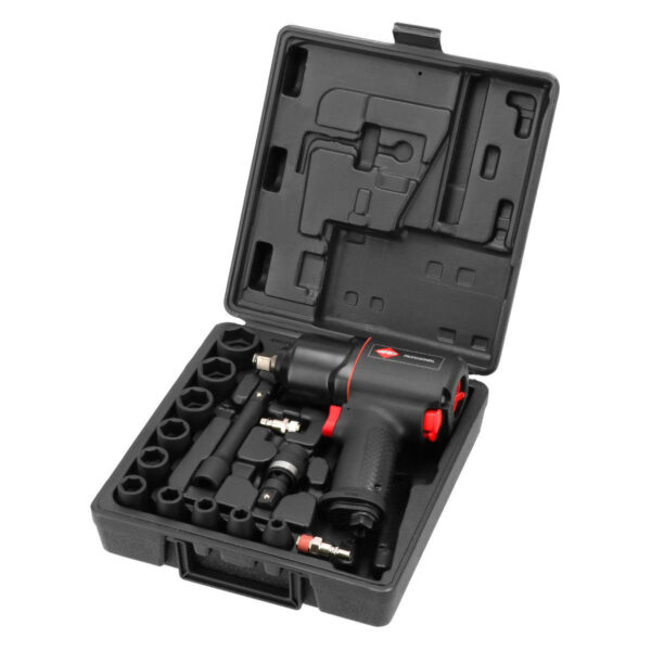Pneumatski udarni odvijač Airpress 45540 1/2 1112Nm u koferu sa priborom