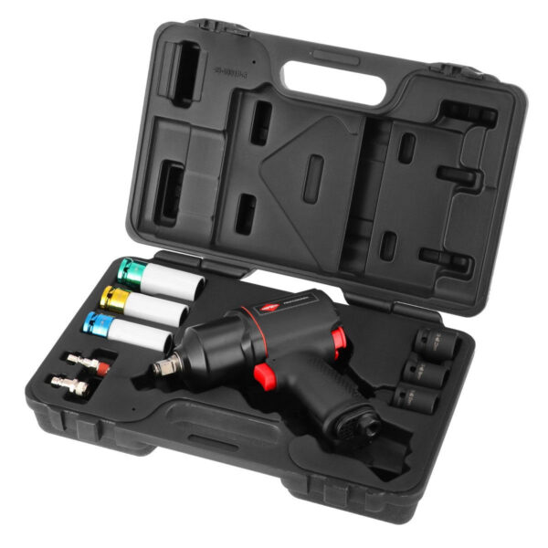 Pneumatski udarni odvijač Airpress 45537 1/2 1112Nm u koferu sa priborom