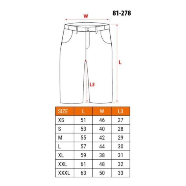 Kratke hlače - šorc Neo Tools 81-278-XXL