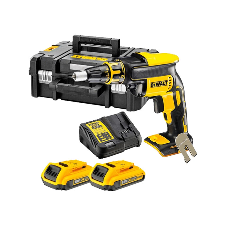 Aku odvijač za rigips - šauber DeWalt DCF620D2 18V XR 1/4'' sa dvije 2Ah baterije i punjačem u TSTAK koferu