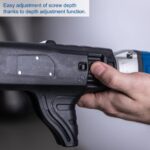 Aku odvijač za rigips - šauber Scheppach IXES BC-DWD400MS-X 5909284400 20V sa 2.0Ah baterijom i punjačem