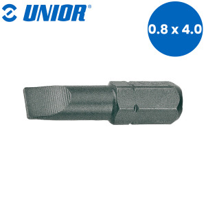 Set pljosnatih nastavaka za izvijače-šarafcigere UNIOR 6460 602374 0.8x4.0mm 3-dijelni