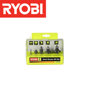 Set glodala za glodalice Ryobi 5-dijelni RAKRBS5