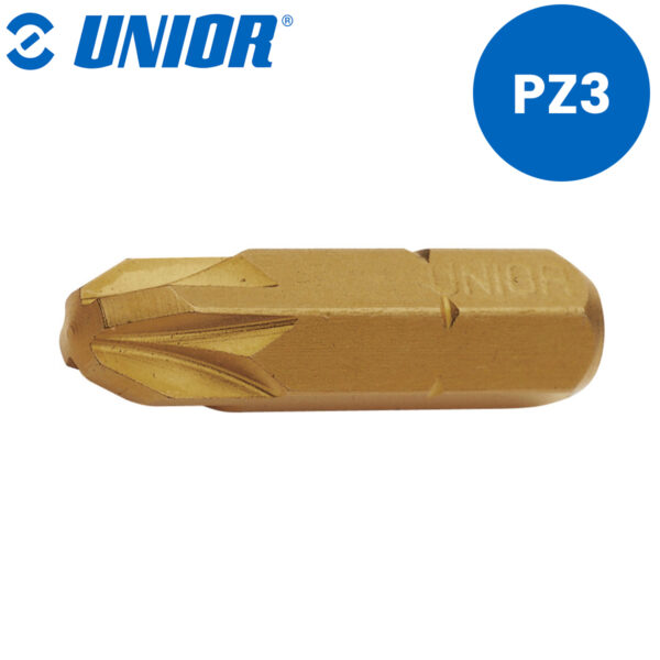 Set križnih nastavaka za izvijače-šarafcigere UNIOR 6466 604696 PZ3 3-dijelni