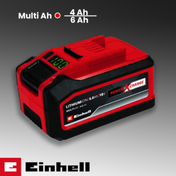 Baterija 18V 4-6Ah Multi-Ah PXC Plus Einhell 4511502