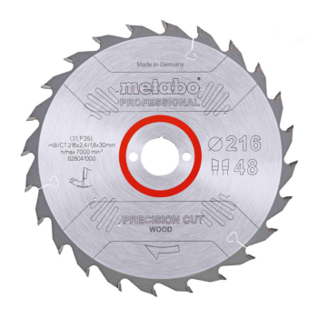 List kružne pile - Precision Cut Wood Precision Metabo 628041000