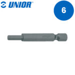 Set imbus nastavaka za nasadne izvijače-šarafcigere UNIOR 6509 602529 6mm