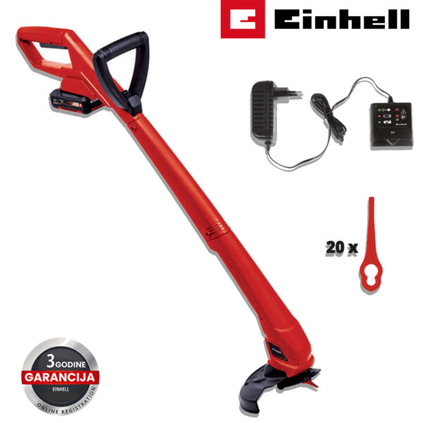 Aku trimer - kosa Einhell GC-CT 18/24 LI P KIT 24cm 18V sa baterijom 1.0Ah i punjačem 3411102
