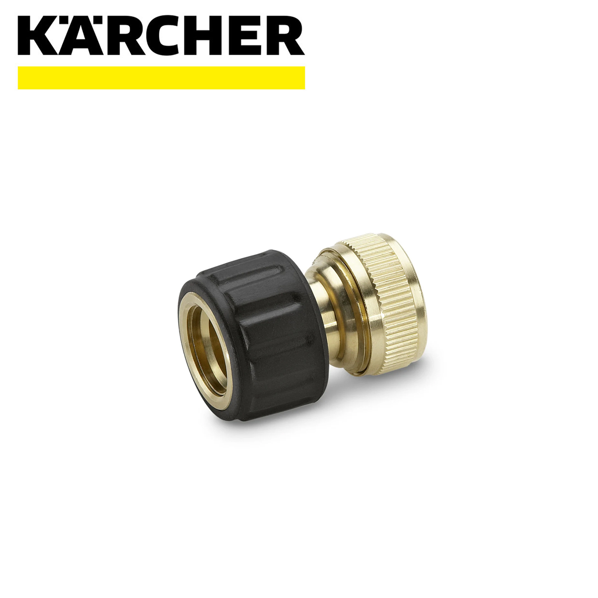 32 645 15 18. Латунный коннектор 1/2 Karcher. Керхер латунная муфта 1/2 дюйма. Karcher / латунный коннектор с аквастопом 1/2''. Коннектор Karcher 26450150.