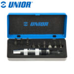 Izvijač-šarafciger udarni i nastavci u garnituri UNIOR 6762 605061 14-dijelni