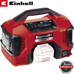 Aku kompresor Einhell PRESSITO 4020460 18V 11bar
