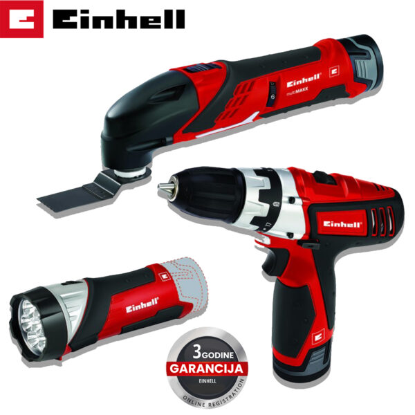 Aku set alata 3-dijelni Einhell TE-TK 12 LI 12V 4257191