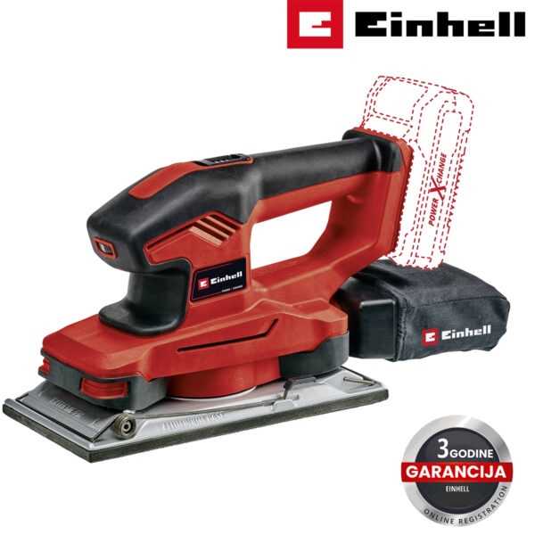 Aku vibraciona brusilica - šlajfarica Einhell TE-OS 18/230 Li Solo 4460720 18V
