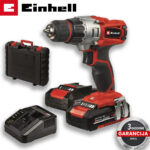 Aku bušilica-odvijač Einhell TE-CD 18/2 Li Kit 18V 44Nm 4513830 sa 2 baterije njačem 1.5 Ah i puu koferu