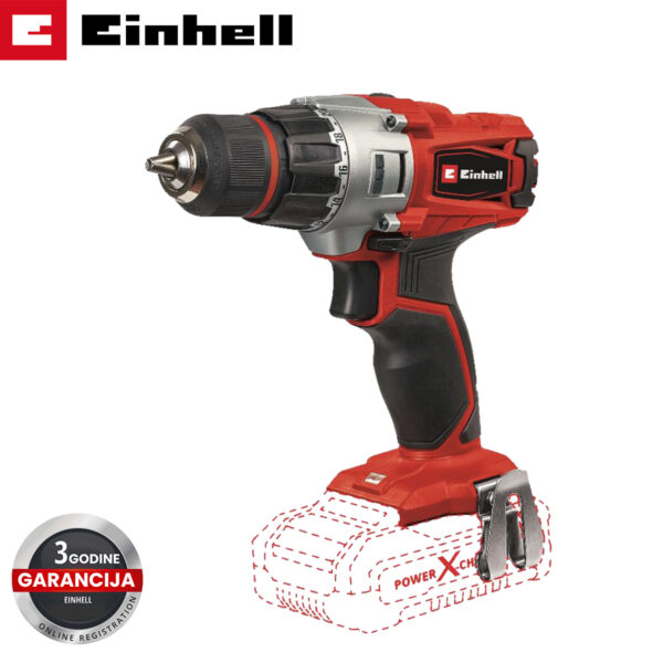 Aku bušilica-odvijač Einhell TE-CD 18/2 Li-Solo 18V 4513833