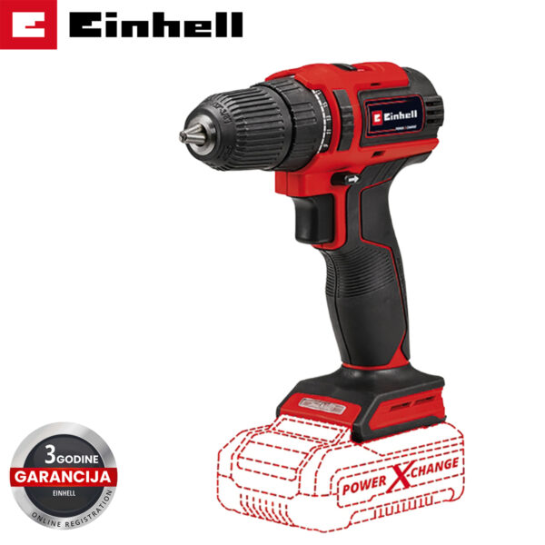 Aku bušilica-odvijač Einhell TE-CD 18/40 Li BL - Solo 18V 40Nm 4513997